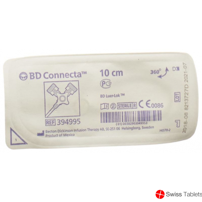 BD Connecta Plus 3 3 Wegehahn Weiss buy online