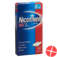Nicotinell Fruit 2mg 24 Kaugummi