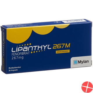 Lipanthyl 267 M Kapseln 267mg 30 Stück Lipanthyl 267 M Kapseln 267mg 30 Stück