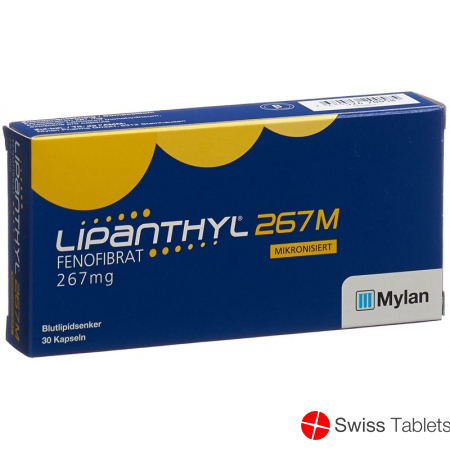 Lipanthyl 267 M Kapseln 267mg 30 Stück buy online