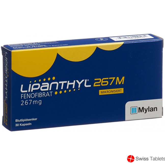Lipanthyl 267 M Kapseln 267mg 30 Stück buy online