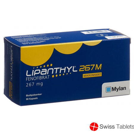 Lipanthyl 267 M Kapseln 267mg 90 Stück buy online
