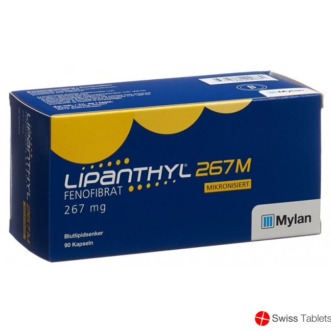 Lipanthyl 267 M Kapseln 267mg 90 Stück buy online