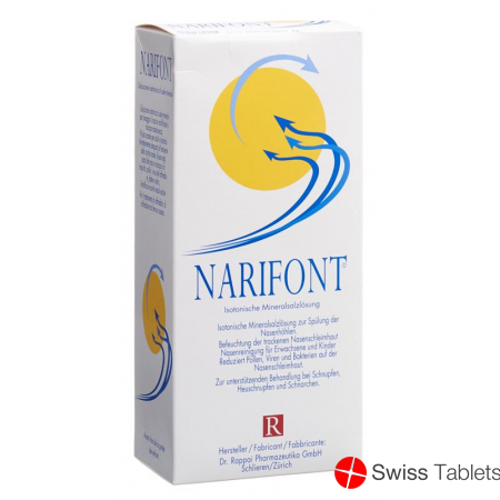 Narifont Isotonische Mineralsalzlösung ohne Ballonpumpe 1000ml buy online