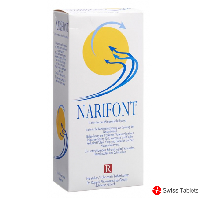 Narifont Isotonische Mineralsalzlösung ohne Ballonpumpe 1000ml buy online