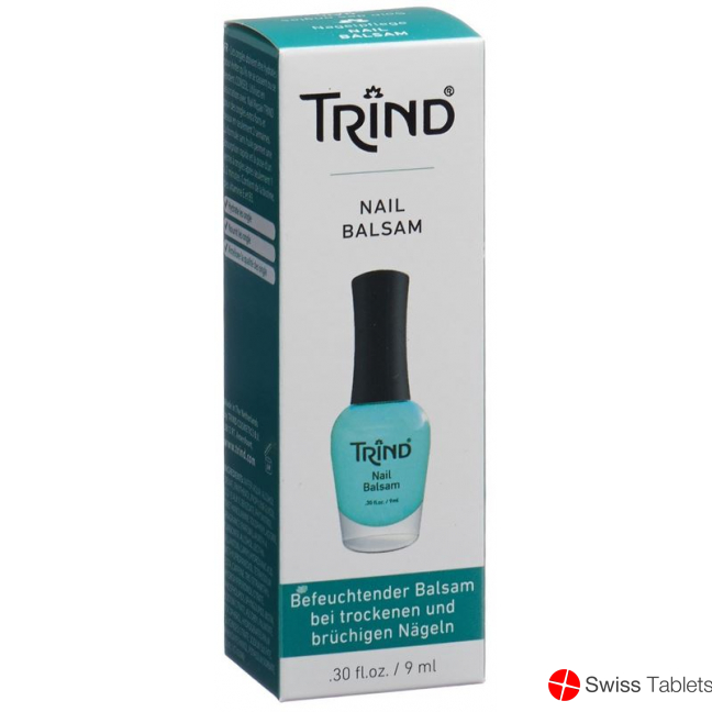 Trind Moisturizing Nail Balsam Glasflasche 9ml buy online
