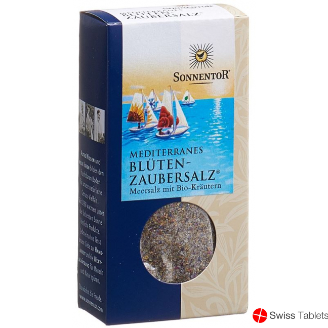 Sonnentor Mediterranes Blüten Zaubersalz 120g buy online