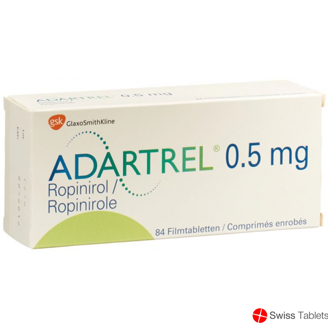 Adartrel Filmtabletten 0.5mg 84 Stück buy online
