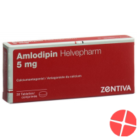 Amlodipin Helvepharm Tabletten 5mg 30 Stück