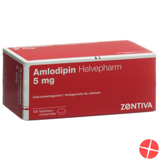Amlodipin Zentiva Tabletten 5mg 100 Stück