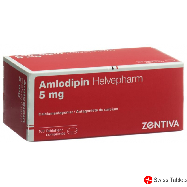 Amlodipin Zentiva Tabletten 5mg 100 Stück buy online