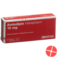 Amlodipin Helvepharm Tabletten 10mg 30 Stück