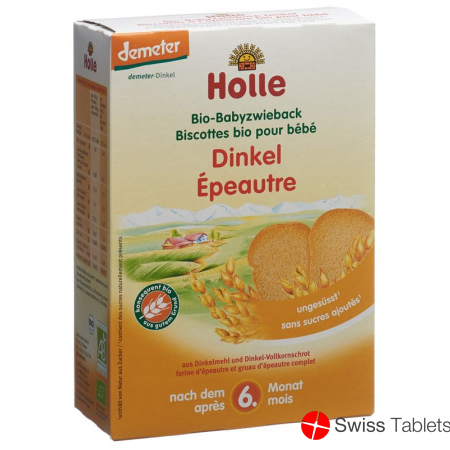 Holle Bio Baby Dinkel Zwieback 200g buy online