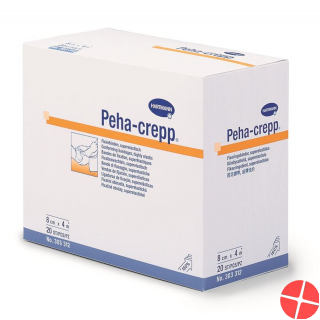 Peha Crepp S Kreppbinde 4mx10cm Weiss 20 Stück