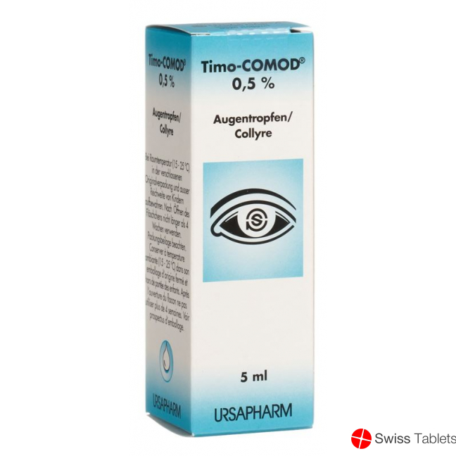 Timo Comod Augentropfen 0.5% 5ml buy online
