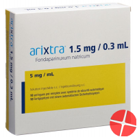 Arixtra Injektionslösung 1.5mg/0.3ml 10 Fertigspritzen 0.3ml