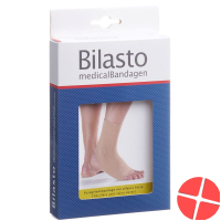 Bilasto Fussgelenkbandage Ferse Offen Grösse L Beige Bilasto Fussgelenkbandage Ferse Offen Grösse L Beige