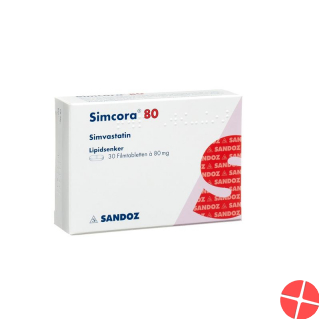 Simcora Filmtabletten 80mg 30 Stück