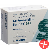Co Amoxicillin Sandoz Filmtabletten 625mg 10 Stück