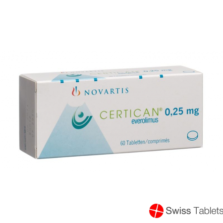 Certican Tabletten 0.25mg 6x 10 Stück buy online