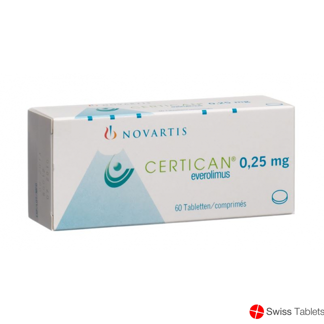 Certican Tabletten 0.25mg 6x 10 Stück buy online