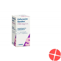 Cefuroxim Sandoz 750mg i.v. Durchstechflasche
