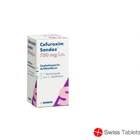Cefuroxim Sandoz 750mg i.v. Durchstechflasche buy online
