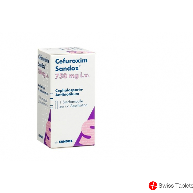 Cefuroxim Sandoz 750mg i.v. Durchstechflasche buy online