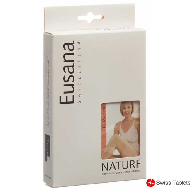 Eusana Kniewärmer Thermo Grösse M Ivoire buy online