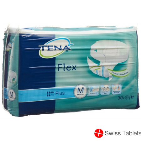 Tena Flex Plus Vorlagen Grösse M 30 Stück buy online
