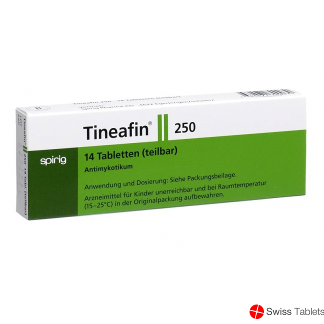 Tineafin Tabletten 250mg 14 Stück buy online