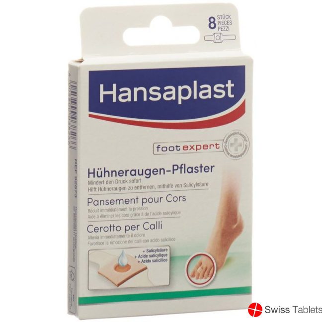 Hansaplast foot expert Huehneraugenpflaster 8 Stück buy online