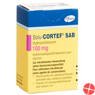 Solu Cortef Sab 100mg C Solv Durchstechflasche 2ml