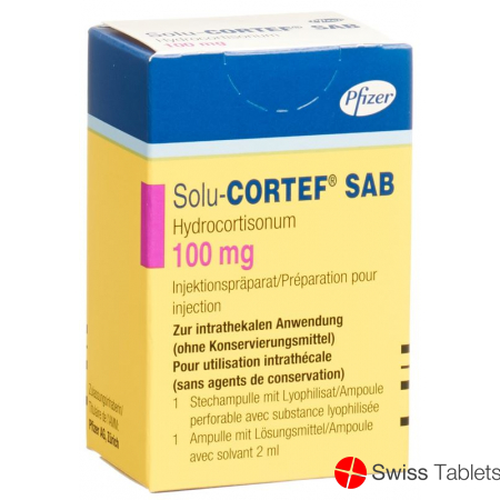 Solu Cortef Sab 100mg C Solv Durchstechflasche 2ml buy online