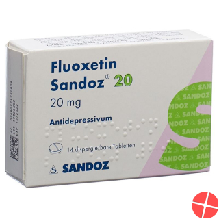 Fluoxetin Sandoz Disp Tabletten 20mg 14 Stück