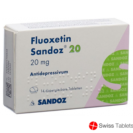 Fluoxetin Sandoz Disp Tabletten 20mg 14 Stück buy online