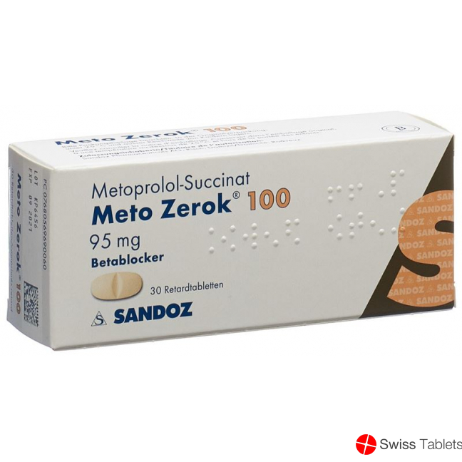 Meto Zerok Retard Tabletten 100mg 30 Stück buy online Meto Zerok Retard Tabletten 100mg 30 Stück buy online
