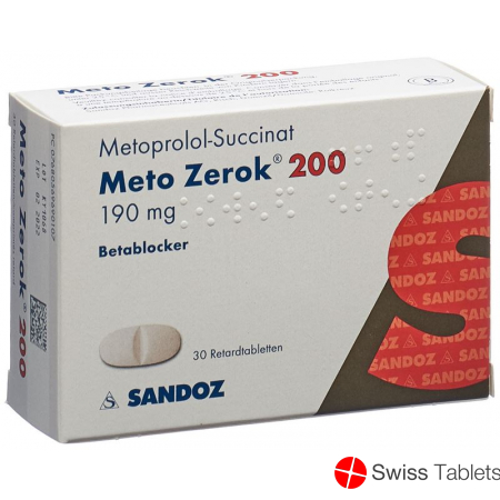 Meto Zerok Retard Tabletten 200mg 30 Stück buy online Meto Zerok Retard Tabletten 200mg 30 Stück buy online