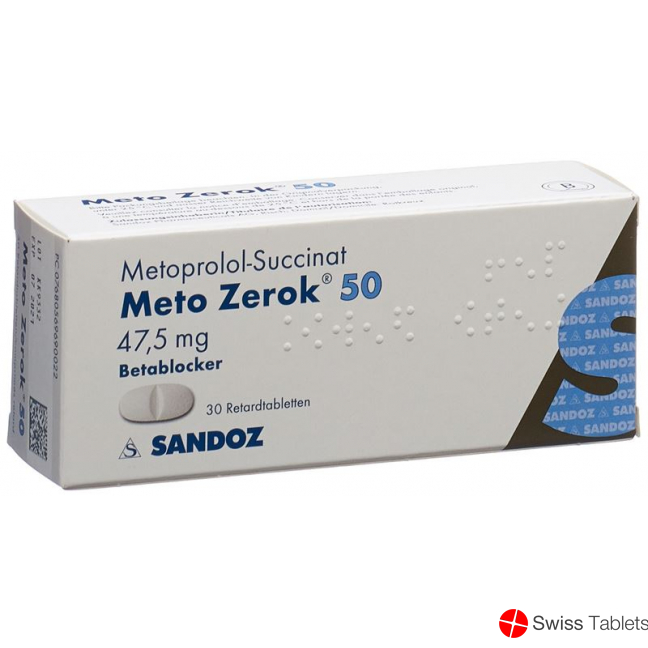Meto Zerok Retard Tabletten 50mg 30 Stück buy online Meto Zerok Retard Tabletten 50mg 30 Stück buy online