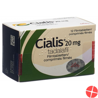 Cialis 20mg 12 Filmtabletten