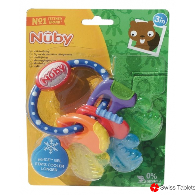 Nûby Kühlbeissfigur „Schlüssel“ mit Eisgel buy online