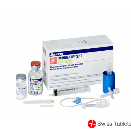 Immunate S/d Trockensubstanz 500 Ie C Solv Durchstechflasche buy online