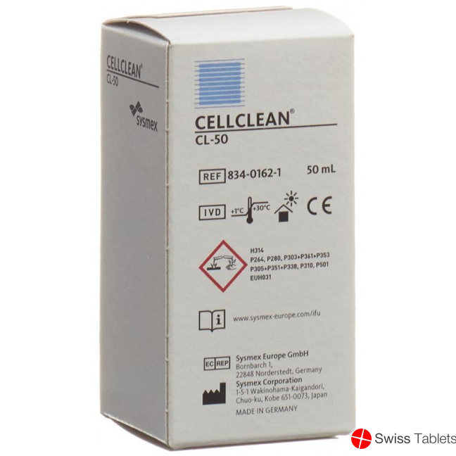 Cellclean Reinigungslösung für Sysmex Cl-50 50ml buy online