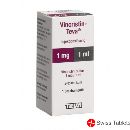 Vincristin Teva Injektionslösung 1mg/ml Durchstechflasche 1ml buy online