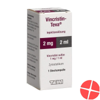 Vincristin Teva 2 mg 2 ml solution Vincristin Teva 2 mg 2 ml solution