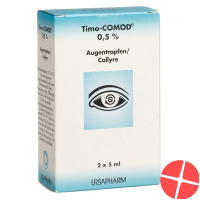 Timo Comod Augentropfen 0.5% 2x 5ml