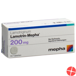 Lamotrin Mepha Disp Tabletten 200mg 60 Stück