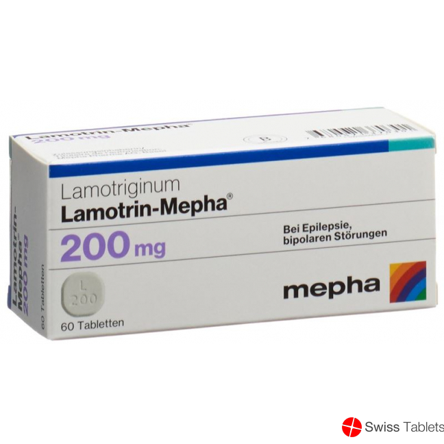 Lamotrin Mepha Disp Tabletten 200mg 60 Stück buy online