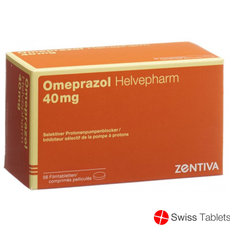 Omeprazol Zentiva Filmtabletten 40mg 56 Stück buy online