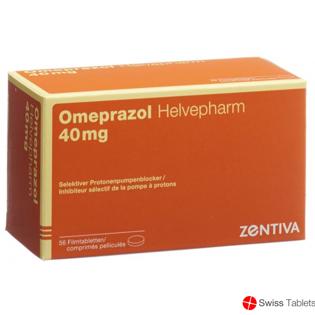 Omeprazol Zentiva Filmtabletten 40mg 56 Stück buy online